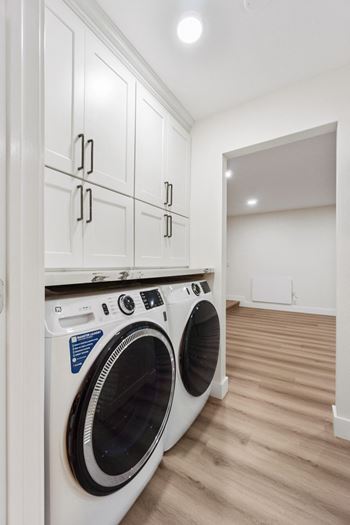 In-unit washer/dryer